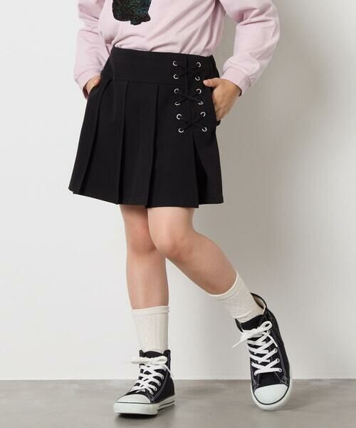 a.v.v / アー・ヴェ・ヴェ ショート・ハーフ・半端丈パンツ | [110-160]レースアッププリーツスカパン | 詳細24