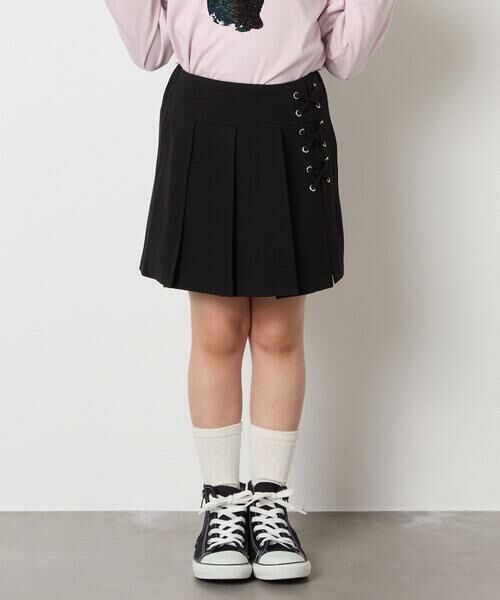 a.v.v / アー・ヴェ・ヴェ ショート・ハーフ・半端丈パンツ | [110-160]レースアッププリーツスカパン | 詳細25
