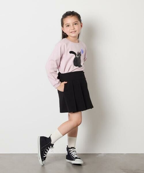 a.v.v / アー・ヴェ・ヴェ ショート・ハーフ・半端丈パンツ | [110-160]レースアッププリーツスカパン | 詳細27