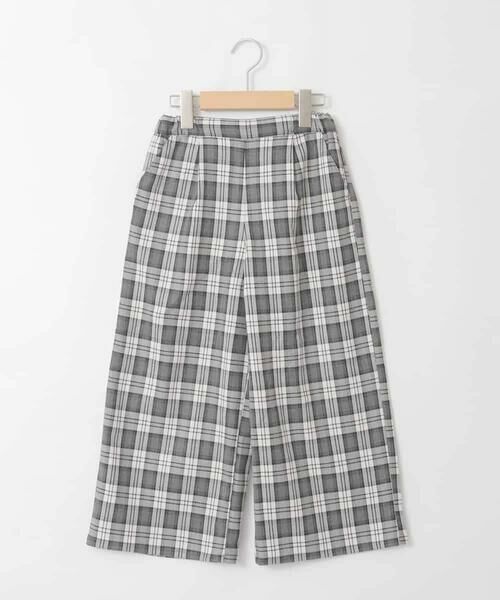 a.v.v / アー・ヴェ・ヴェ その他パンツ | [120-160]サス付きチェックワイドパンツ | 詳細19
