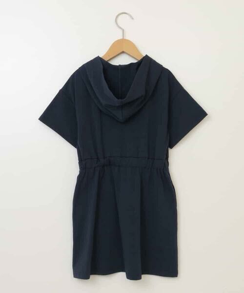 a.v.v / アー・ヴェ・ヴェ ロング・マキシ丈ワンピース | 【接触冷感/ジメジメ対策/毛玉になりにくい】[100-130]ハーフジップフーディワンピース | 詳細22