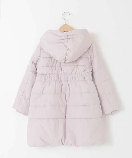 a.v.v / アー・ヴェ・ヴェ ダウンジャケット・ベスト | [100-160]【フード取り外し可能/お家で洗える】フィット＆フレア中綿ロングコート | 詳細2