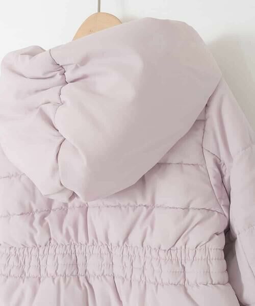 a.v.v / アー・ヴェ・ヴェ ダウンジャケット・ベスト | [100-160]【フード取り外し可能/お家で洗える】フィット＆フレア中綿ロングコート | 詳細4