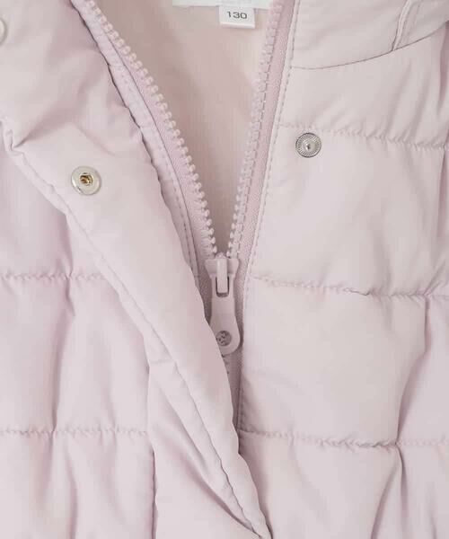 a.v.v / アー・ヴェ・ヴェ ダウンジャケット・ベスト | [100-160]【フード取り外し可能/お家で洗える】フィット＆フレア中綿ロングコート | 詳細5