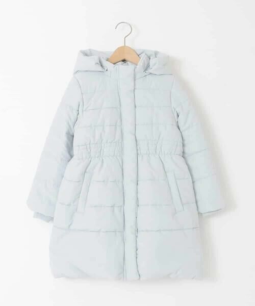 a.v.v / アー・ヴェ・ヴェ ダウンジャケット・ベスト | [100-160]【フード取り外し可能/お家で洗える】フィット＆フレア中綿ロングコート | 詳細11