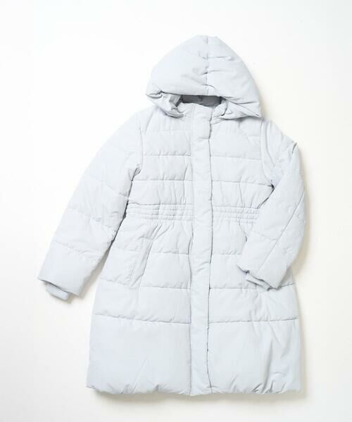 a.v.v / アー・ヴェ・ヴェ ダウンジャケット・ベスト | [100-160]【フード取り外し可能/お家で洗える】フィット＆フレア中綿ロングコート | 詳細12
