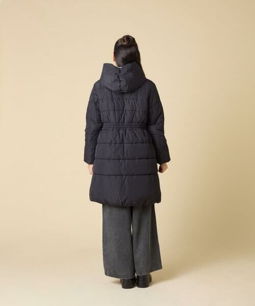 a.v.v / アー・ヴェ・ヴェ ダウンジャケット・ベスト | [100-160]【フード取り外し可能/お家で洗える】フィット＆フレア中綿ロングコート | 詳細23