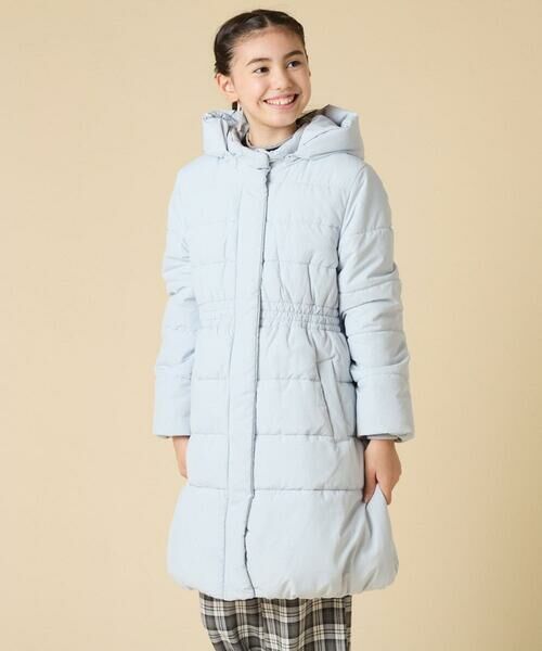 a.v.v / アー・ヴェ・ヴェ ダウンジャケット・ベスト | [100-160]【フード取り外し可能/お家で洗える】フィット＆フレア中綿ロングコート | 詳細24