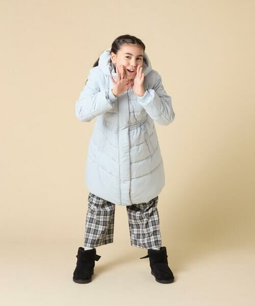 a.v.v / アー・ヴェ・ヴェ ダウンジャケット・ベスト | [100-160]【フード取り外し可能/お家で洗える】フィット＆フレア中綿ロングコート | 詳細29