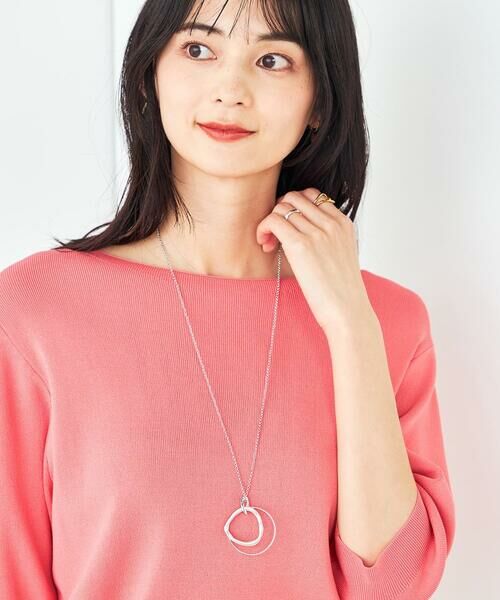 a.v.v / アー・ヴェ・ヴェ ネックレス・ペンダント・チョーカー | ダブルリングワントップネックレス | 詳細4