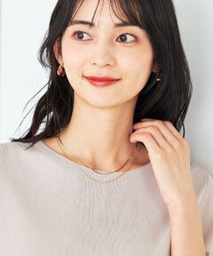 a.v.v / アー・ヴェ・ヴェ ネックレス・ペンダント・チョーカー | ステンレスダブルチェーンネックレス