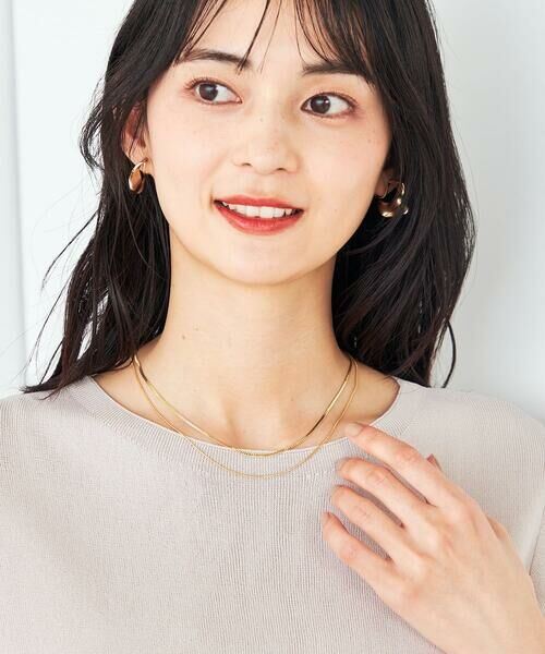 a.v.v / アー・ヴェ・ヴェ ネックレス・ペンダント・チョーカー | ステンレスダブルチェーンネックレス | 詳細1