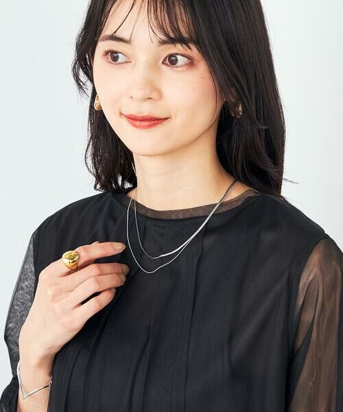 a.v.v / アー・ヴェ・ヴェ ネックレス・ペンダント・チョーカー | ステンレスダブルチェーンネックレス | 詳細5
