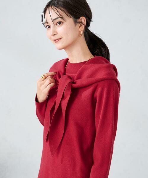 a.v.v / アー・ヴェ・ヴェ マフラー・ショール・スヌード・ストール | 三角ニットストール | 詳細17