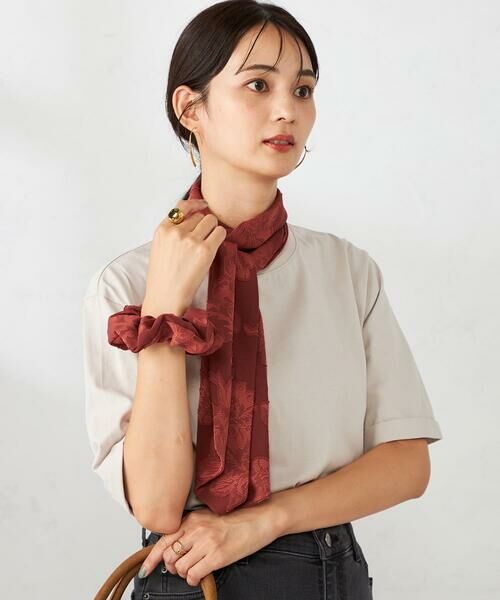 a.v.v / アー・ヴェ・ヴェ マフラー・ショール・スヌード・ストール | ボウタイスカーフシュシュセット | 詳細15