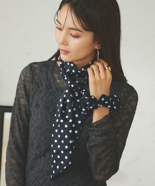 a.v.v / アー・ヴェ・ヴェ マフラー・ショール・スヌード・ストール | ボウタイスカーフシュシュセット | 詳細6