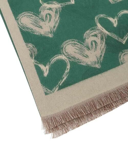 a.v.v / アー・ヴェ・ヴェ マフラー・ショール・スヌード・ストール | ハート柄ジャガード大判ストール | 詳細23