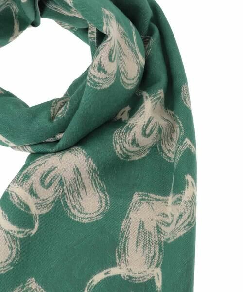 a.v.v / アー・ヴェ・ヴェ マフラー・ショール・スヌード・ストール | ハート柄ジャガード大判ストール | 詳細24