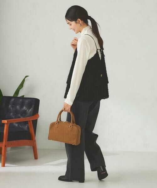 a.v.v / アー・ヴェ・ヴェ ボストンバッグ | スエードボストンバッグ | 詳細7