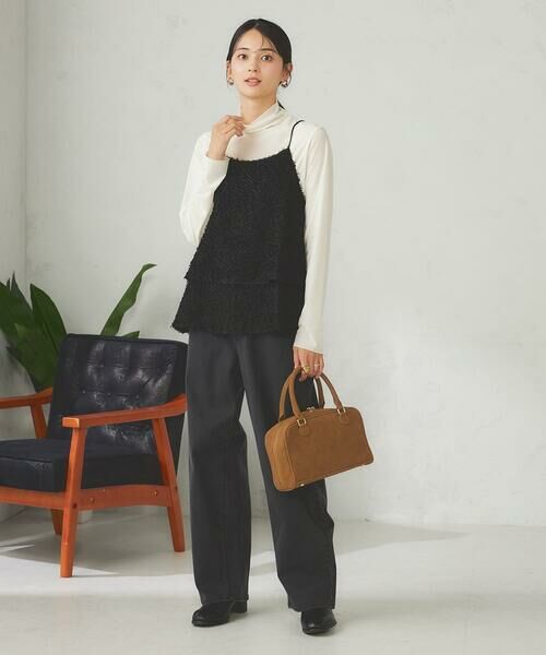 a.v.v / アー・ヴェ・ヴェ ボストンバッグ | スエードボストンバッグ | 詳細8