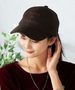 a.v.v / アー・ヴェ・ヴェ キャップ | 刺繍ロゴフランネルキャップ