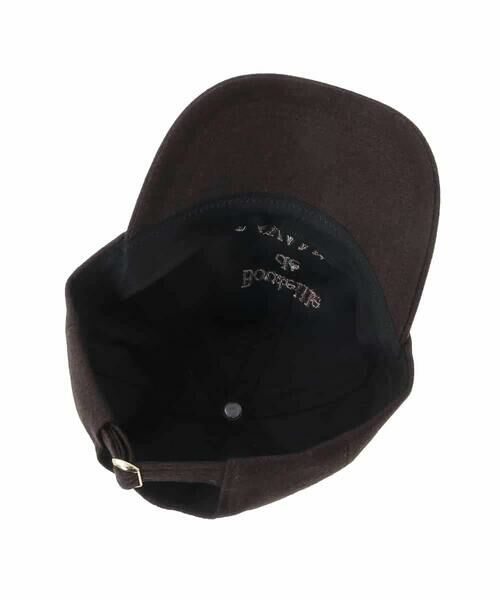 a.v.v / アー・ヴェ・ヴェ キャップ | 刺繍ロゴフランネルキャップ | 詳細8