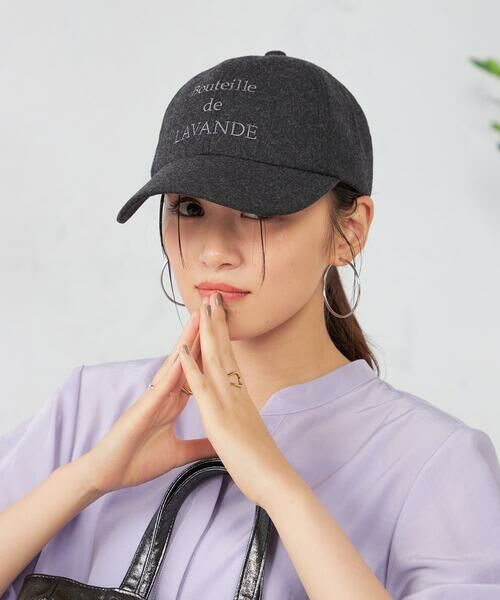 a.v.v / アー・ヴェ・ヴェ キャップ | 刺繍ロゴフランネルキャップ | 詳細12