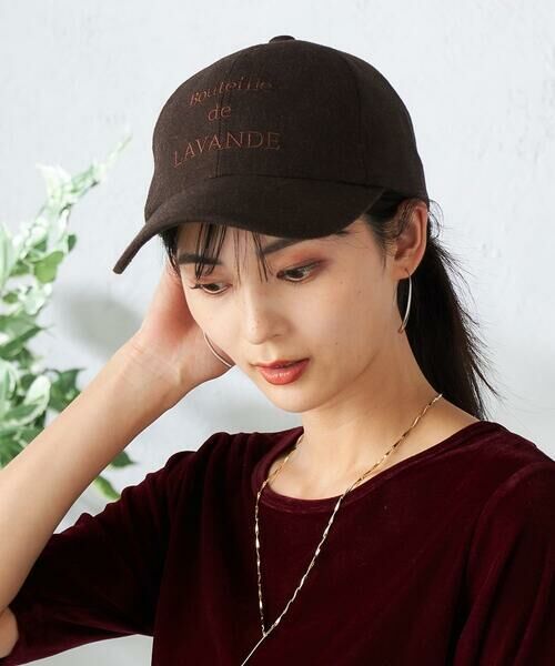 a.v.v / アー・ヴェ・ヴェ キャップ | 刺繍ロゴフランネルキャップ | 詳細15
