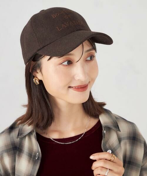 a.v.v / アー・ヴェ・ヴェ キャップ | 刺繍ロゴフランネルキャップ | 詳細22