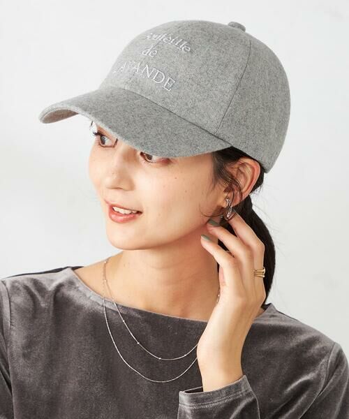 a.v.v / アー・ヴェ・ヴェ キャップ | 刺繍ロゴフランネルキャップ | 詳細29