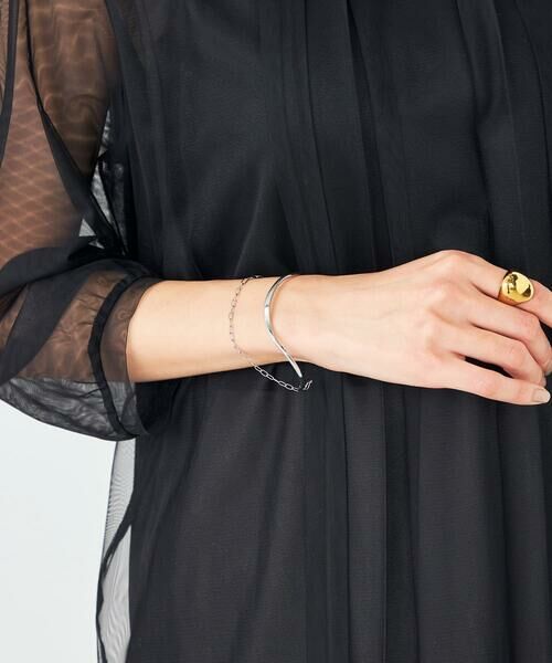a.v.v / アー・ヴェ・ヴェ ブレスレット・バングル | ステンレスチェーンコンビバングル | 詳細2