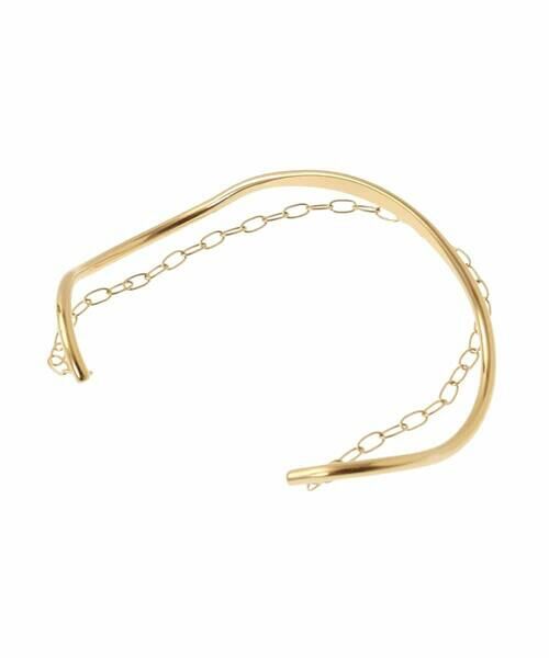 a.v.v / アー・ヴェ・ヴェ ブレスレット・バングル | ステンレスチェーンコンビバングル | 詳細7