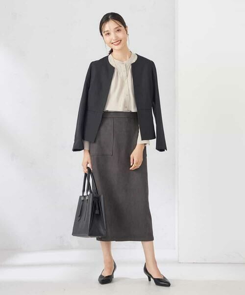 a.v.v / アー・ヴェ・ヴェ シャツ・ブラウス | 【洗える/セットアップ可】ケープ風ブラウス | 詳細19