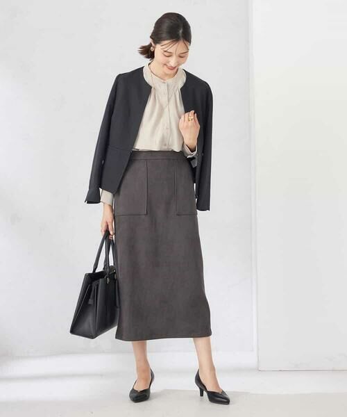 a.v.v / アー・ヴェ・ヴェ シャツ・ブラウス | 【洗える/セットアップ可】ケープ風ブラウス | 詳細20