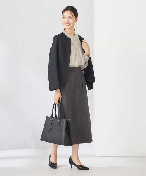 a.v.v / アー・ヴェ・ヴェ シャツ・ブラウス | 【洗える/セットアップ可】ケープ風ブラウス | 詳細21