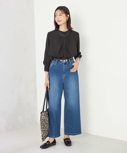 a.v.v / アー・ヴェ・ヴェ シャツ・ブラウス | 【洗える/セットアップ可】ケープ風ブラウス | 詳細24