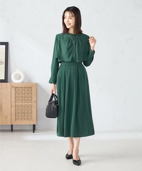 a.v.v / アー・ヴェ・ヴェ シャツ・ブラウス | 【洗える/セットアップ可】ケープ風ブラウス | 詳細7