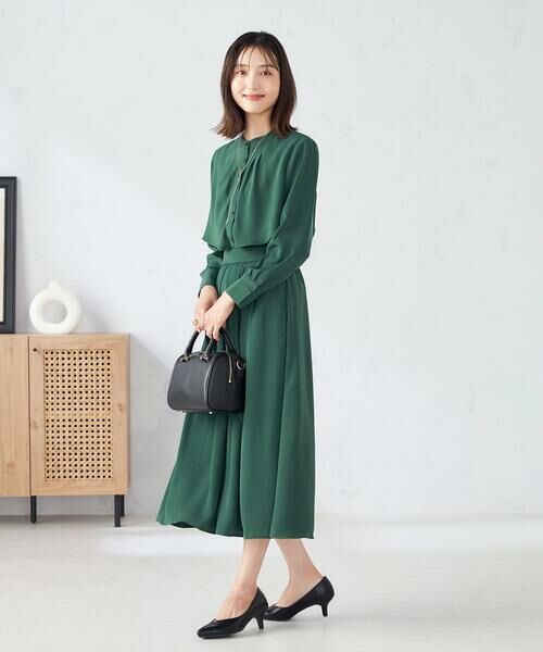 a.v.v / アー・ヴェ・ヴェ シャツ・ブラウス | 【洗える/セットアップ可】ケープ風ブラウス | 詳細9