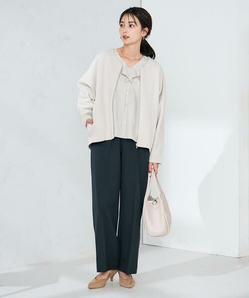 a.v.v / アー・ヴェ・ヴェ シャツ・ブラウス | ラッフルフリルストライプブラウス | 詳細24