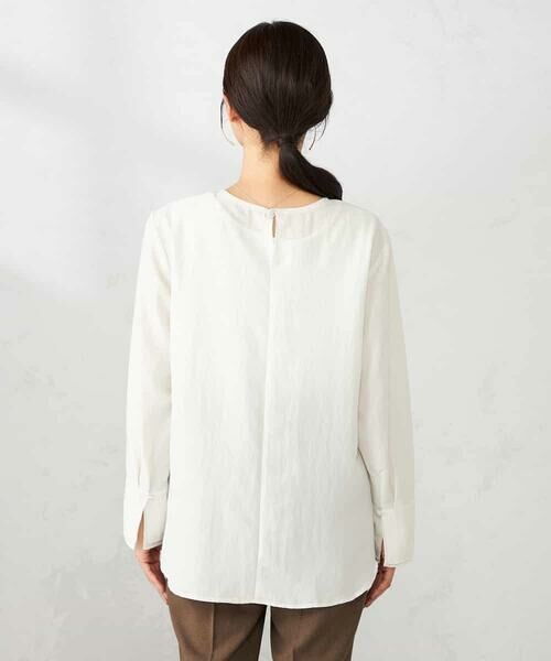 a.v.v / アー・ヴェ・ヴェ シャツ・ブラウス | ノーカラーカフスブラウス | 詳細22