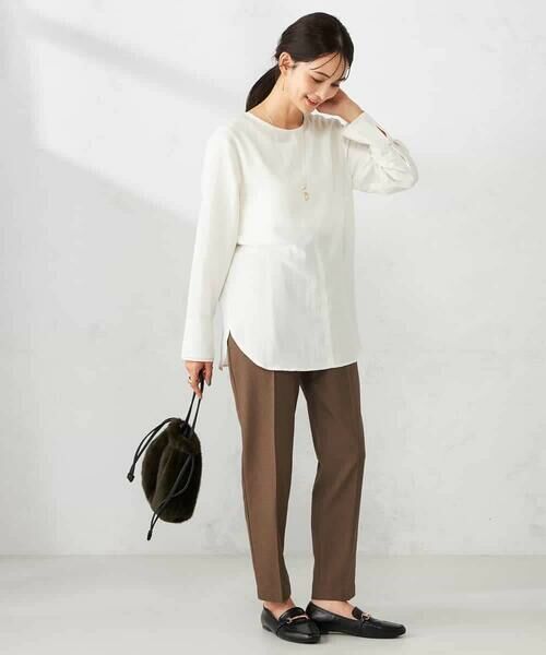 a.v.v / アー・ヴェ・ヴェ シャツ・ブラウス | ノーカラーカフスブラウス | 詳細5
