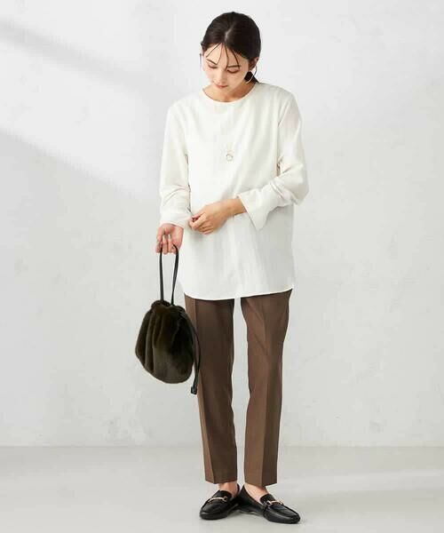 a.v.v / アー・ヴェ・ヴェ シャツ・ブラウス | ノーカラーカフスブラウス | 詳細7