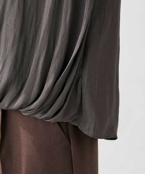 a.v.v / アー・ヴェ・ヴェ シャツ・ブラウス | サテンバルーンブラウス | 詳細20