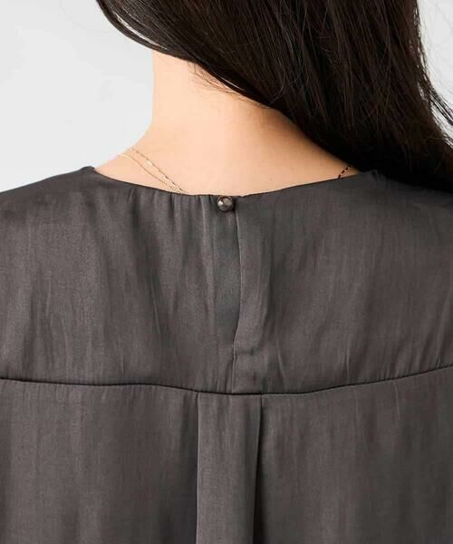 a.v.v / アー・ヴェ・ヴェ シャツ・ブラウス | サテンバルーンブラウス | 詳細21