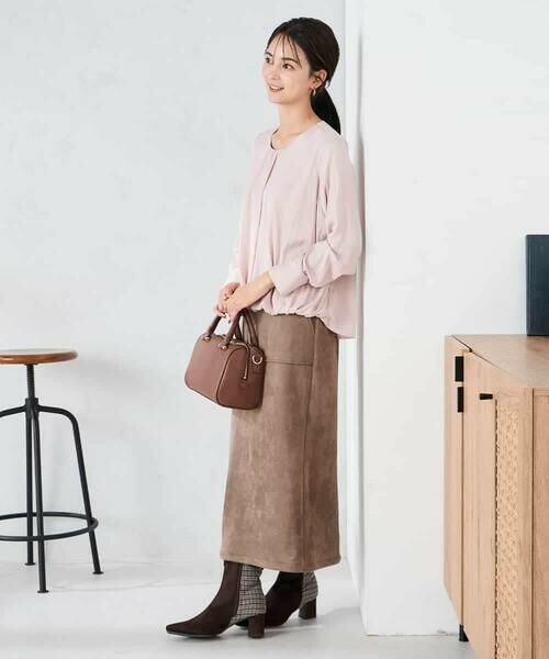 a.v.v / アー・ヴェ・ヴェ シャツ・ブラウス | サテンバルーンブラウス | 詳細5
