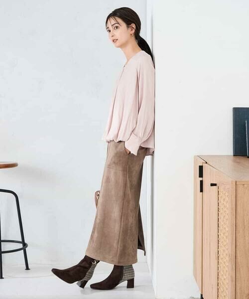 a.v.v / アー・ヴェ・ヴェ シャツ・ブラウス | サテンバルーンブラウス | 詳細7