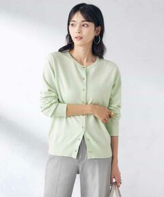 a.v.v / アー・ヴェ・ヴェ カーディガン・ボレロ | 【洗える】クルーネックニットカーディガン/アンサンブル対応