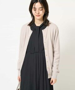 a.v.v / アー・ヴェ・ヴェ カーディガン・ボレロ | 【洗える】クルーネックニットカーディガン/アンサンブル対応