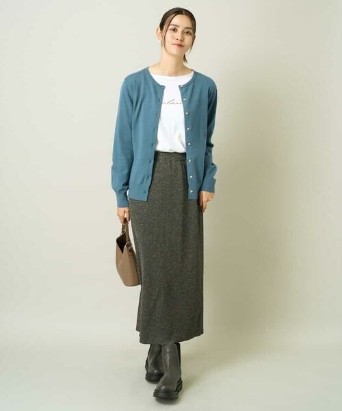 a.v.v / アー・ヴェ・ヴェ カーディガン・ボレロ | 【洗える】クルーネックニットカーディガン/アンサンブル対応 | 詳細12