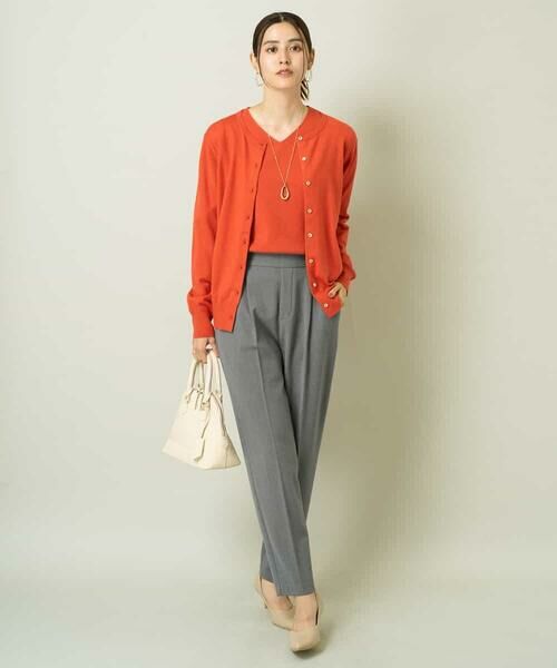 a.v.v / アー・ヴェ・ヴェ カーディガン・ボレロ | 【洗える】クルーネックニットカーディガン/アンサンブル対応 | 詳細3